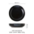 Axyaa Ceramic Deep Plate Salad Soup Dessert Molecular Cuisine Specialty Tableware