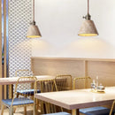 Axyaa Yellow Cave Stone Pendant Lamp Chandelier for Modern Home Decor Lighting