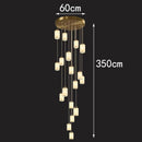 Axyaa LED Pendant Chandeliers for Modern Living and Dining Rooms