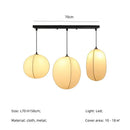 Axyaa Wabi Sabi Pendant Lights: Minimalist Nordic Dining Room Lamparas Fixture