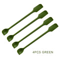 Axyaa Double Head Silicone Spatula Set for Jar Makeup & Cake - 4Pcs