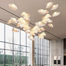 Axyaa Contemporary LED Ceiling Chandelier for Modern Bedroom and Dining Room