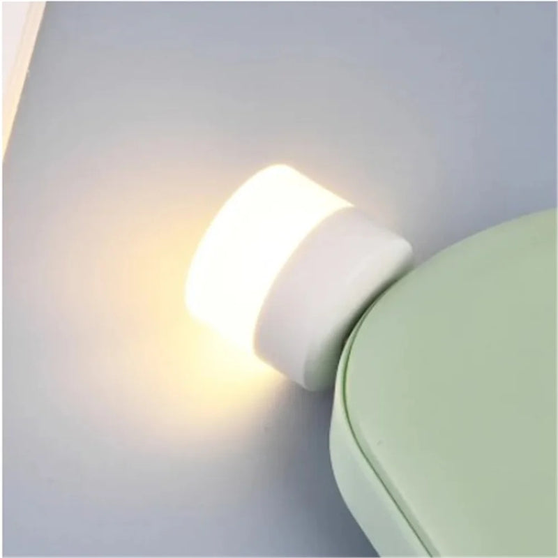 Axya Mini USB Plug Lamp 1W LED Night Light - Super Bright Eye Protection for Computer and Mobile Power