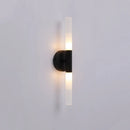 Axyaa Nordic Gold Wall Lamps: Black Metal, Indoor Up-Down Lighting for Bedroom, Bathroom Mirror and Home Decor
