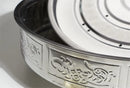 Axya Stainless Steel Tea Tray with Drainage and Storage for Chinese Tea Ceremony