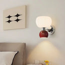 Axyaa Nordic Cream Pumpkin LED Wall Lamp G9 Bulb Bedroom Lighting