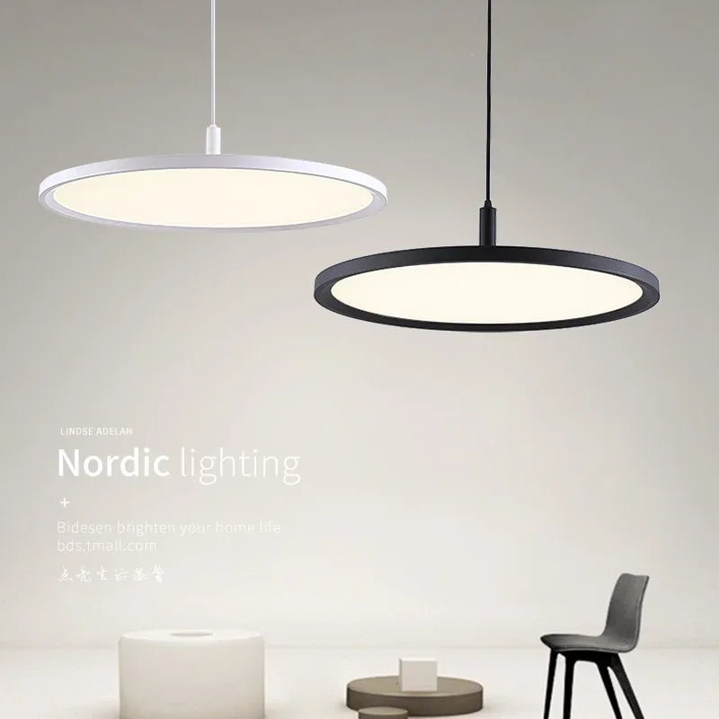 Axyaa Aluminum Pendant Light: Nordic Design for Home, Hotel, Restaurant & Bar