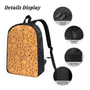 Axyaa Winnie Pooh Backpack Set with Lunch Box, Pencil Boxes for Kids