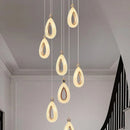 Axyaa Modern LED Pendant Light Chandeliers for Living Room Dining Room Indoor Lighting