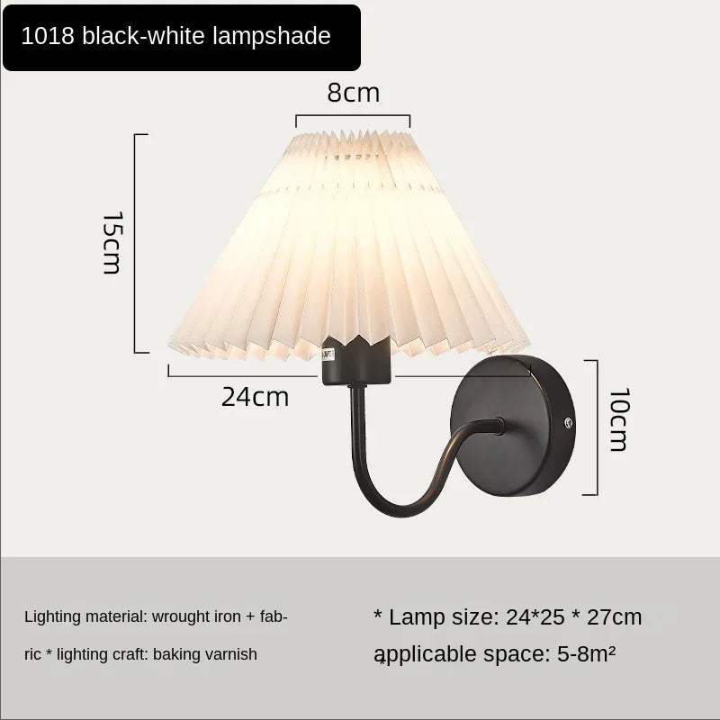 Axyaa Umbrella Style Retro Wall Lamp for Home Decor