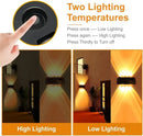 Axyaa Outdoor Solar Wall Lamp - Waterproof Up/Down Light for Porch, Balcony, Garden