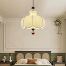 Axyaa Vintage Fabric Pendant Lamp Chandelier for Living Dining Room
