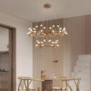 Axyaa Modern Light Luxury LED Chandelier for Living Room Décor