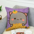 Axyaa Mochi Cat Luxury Cushion Cover Set for Sofa and Bed