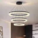 Axyaa Modern LED Living Room Pendant Light - Elegant Dining Room Fixture