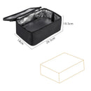 Axyaa Mini Oven Heater: 80W Quick Heating Electric Lunch Box Warmer Plate