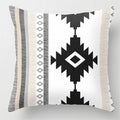 Axyaa Geometric Brown Pillowcase - Home Decor Sofa Cushion Cover