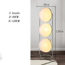 Axyaa LED Floor Lamp, Remote Control Dimming, Minimalist Nordic Design