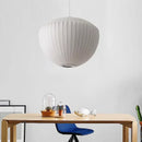 Axyaa Silk LED Pendant Lights: Elegant Wabi-sabi Chandeliers for Dining & Restaurant Decor