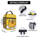 Axyaa Gudetama Insulated Lunch Bag for School and Office Food Storage