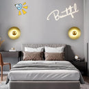 Axyaa Nordic Circle LED Sconce Wall Lamp for Indoor Lighting