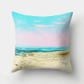 Axyaa Sea Waves Cushion Cover 45x45cm for Home, Office & Car Décor