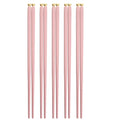 Axyaa Japanese Sushi Chopsticks Set Reusable Alloy Korean Tableware Pair.