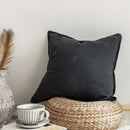 Axyaa Linen Fringed Cushion Cover for Home Decor on Bed Sofa Couch