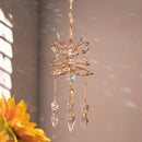 Axyaa Crystal Pendant Handmade Decorative Wind Chime Suncatcher