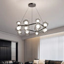 Axyaa LED Staircase Chandeliers for Living Room Indoor Lighting