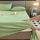 Axyaa Luxury Crystal Velvet Flat Sheet - Soft Solid Color Bed Linen, Multi Size Bedspreads