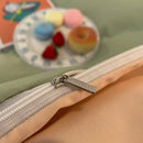Axyaa Double/Queen Solid Color Duvet Cover Set - Anti-Mite & Durable