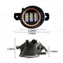 Axyaa Angel Eye Fog Light Nissan Altima Sylphy Versa X-Trail LED Daytime Running Lamp