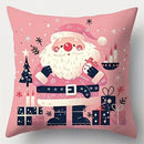 Axyaa Christmas Pillowcase: Cozy Living Room Decor for Sofa, Couch, Bed