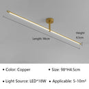 Axyaa Slim Wall Sconce Mirror Bedroom Bathroom Bedside Ceiling Light Corridor