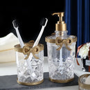 Axya Vintage Gold Bathroom Accessory Set