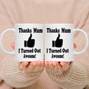 Funny Ceramic White Coffee Mug Set for Boss, Perfect Birthday & Christmas Gifts, by Axyaa.