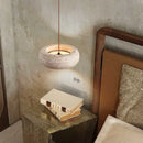 Axyaa Yellow Stone Cave LED Chandelier for Bedroom Living Room Foyer Lighting