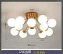 Axyaa Magic Bean LED Glass Ball Chandelier for Home Decor Lighting