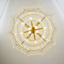 Axyaa Modern Crystal Chandelier Pendant Light - Luxury Decorative Fixture for Home