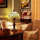 Axyaa Retro LED Desk Lamp for European Style Living Room with Glass Table Light