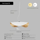 Axyaa French Hat Design LED Chandelier for Living Room and Restaurant Decoration