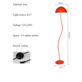 Axyaa Retro Cream Floor Lamp for Living Room Bedroom Study, Modern Minimalist LED Bud Vertical Lamp