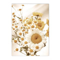 Axyaa Chrysanthemum Butterfly Canvas Print - Nordic Beach Wall Art Poster