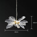 Axyaa Modern Leaf Branch Pendant Chandelier