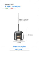 Axyaa Glass Chandelier with Adjustable Cord - Elegant Home Lighting for Dining Room