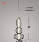 Modern Nordic Style LED Chandelier by Axyaa for Restaurant, Bedroom, and Bar Lighting