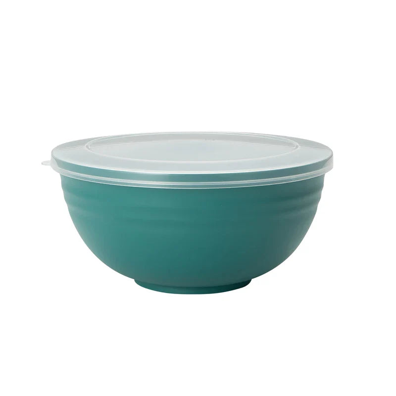 Axyaa 4pcs Bowl Set with Lid & Bento Box for Camping, Picnic, Kitchen Essentials