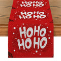 Axyaa Christmas Polka Dot Table Runner - Festive Kitchen & Dining Room Decor