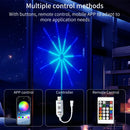 Axyaa Dream Color Bluetooth LED Fireworks String Lights Music Sync Light